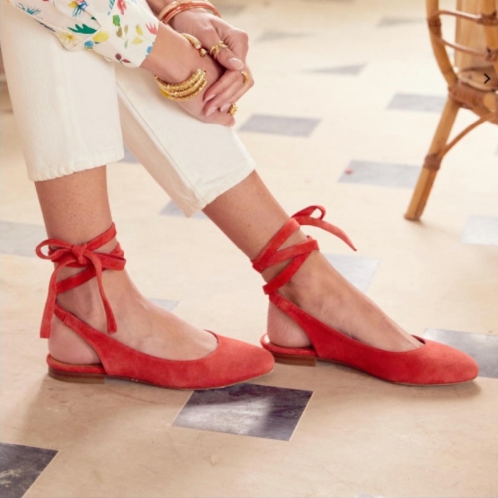 Sézane Nina Ballerinas size 39, size 8